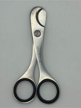 Vintage Rostfrei Cigar Cutter Scissors Stainless Steel Pocket Cutter Germany